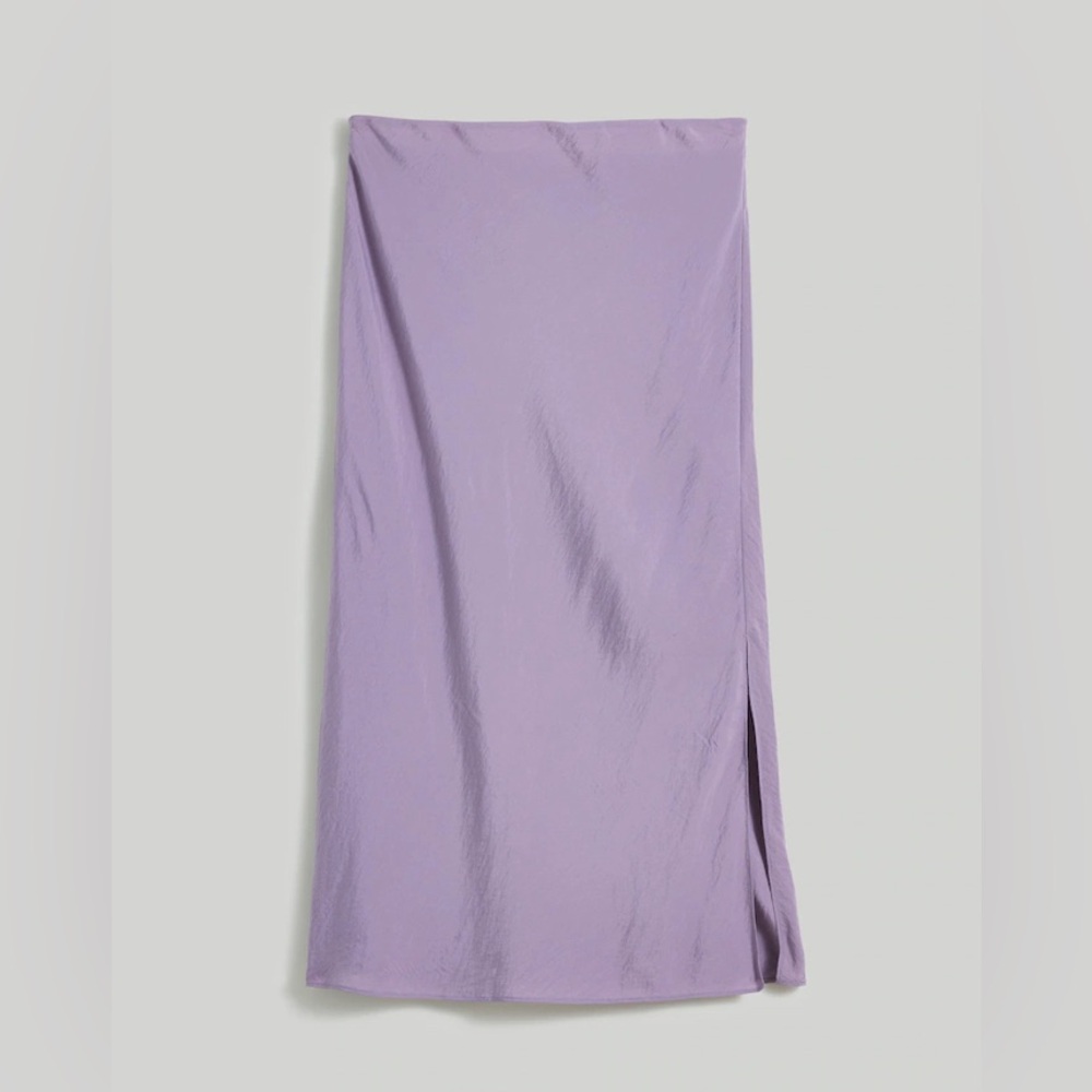 Madewell slip skirt in dusty lavender